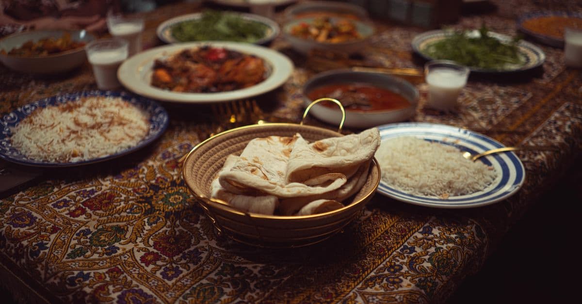 A home-cooked meal laid out on a welcoming dining table.